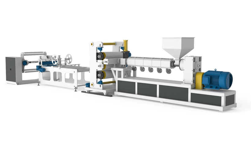 RJ-VS立式單螺桿片材擠出機(jī)